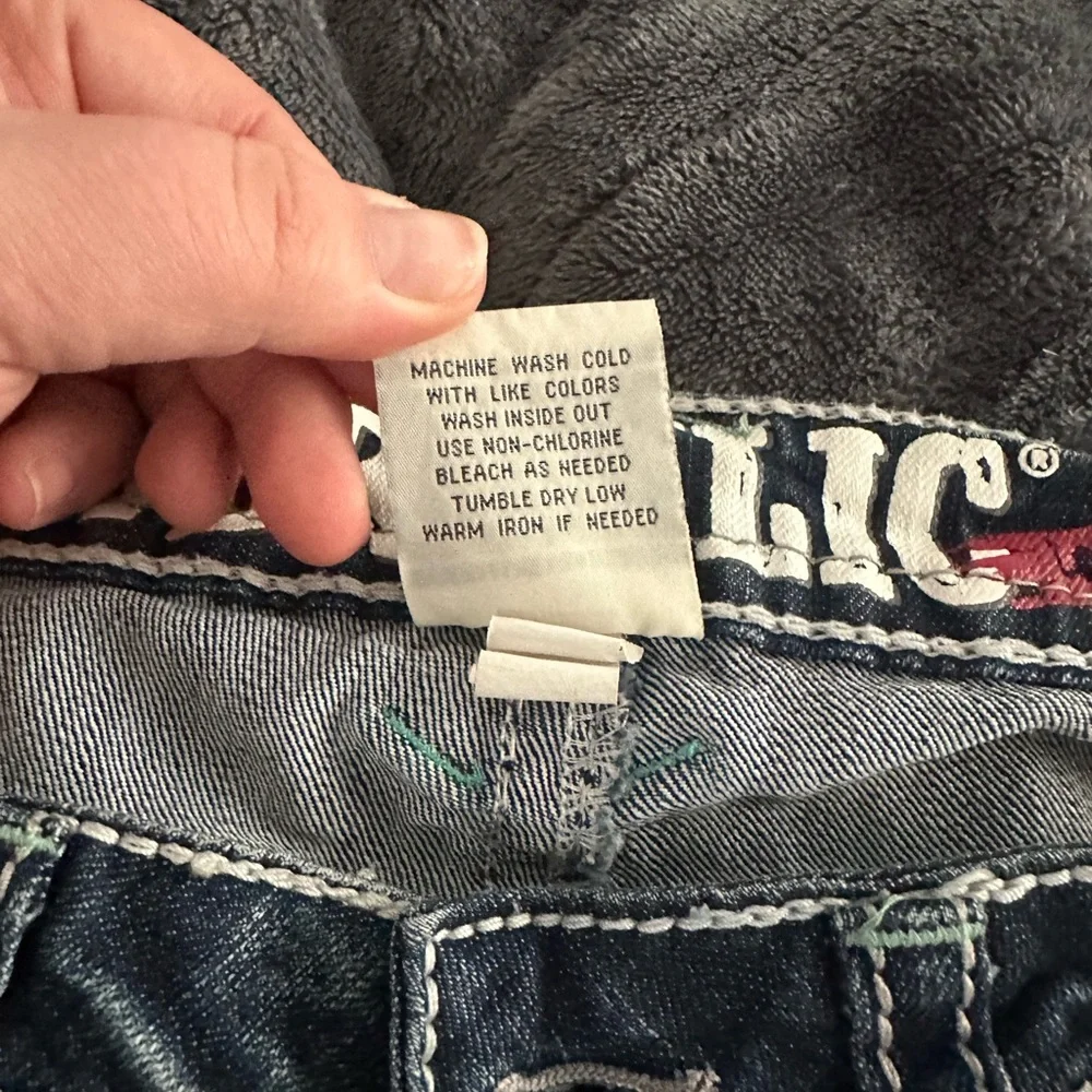 Hydraulic Faded Blue Skinny Jeans - Picture 7 of 7